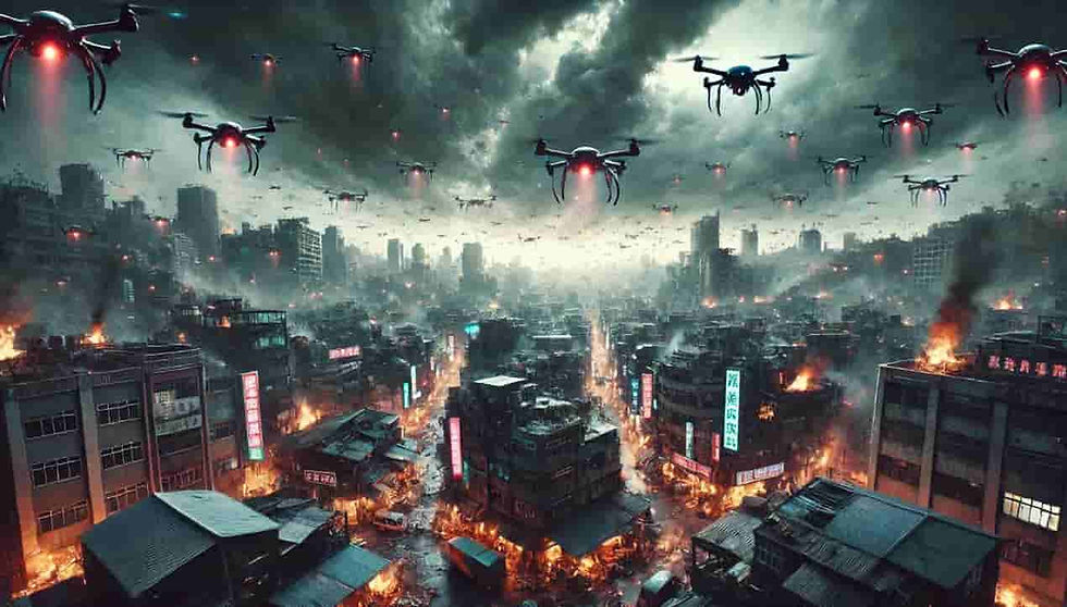 Pentagon Drone Hellscape & Taiwan Defence