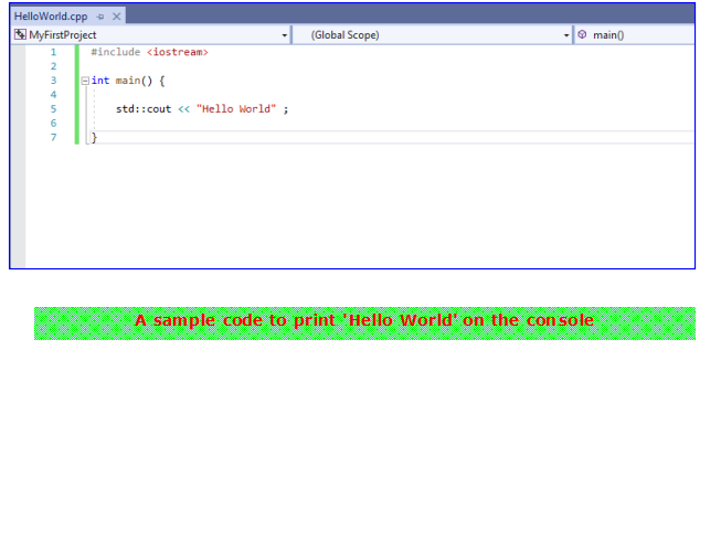 Getting Started with Visual Studios for C++ Programming