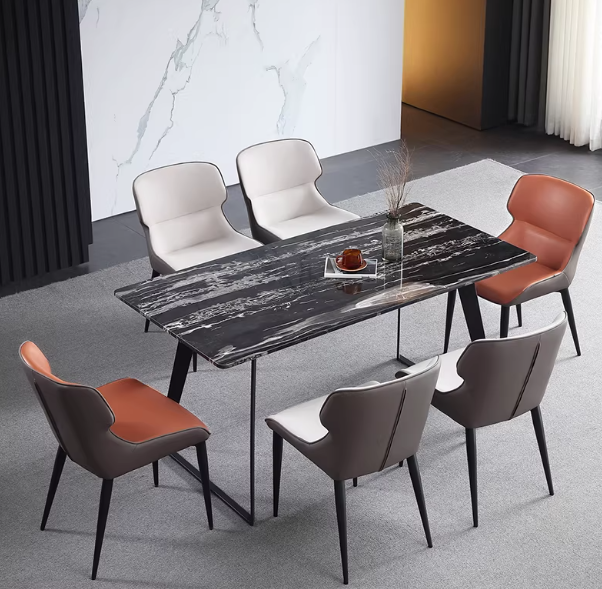 縮圖：Chloe 現代纖細靠背餐椅