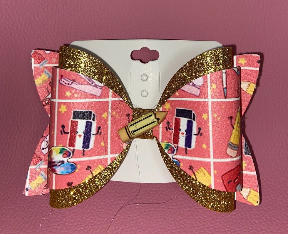 Thumbnail: Double Wrapped School Bows