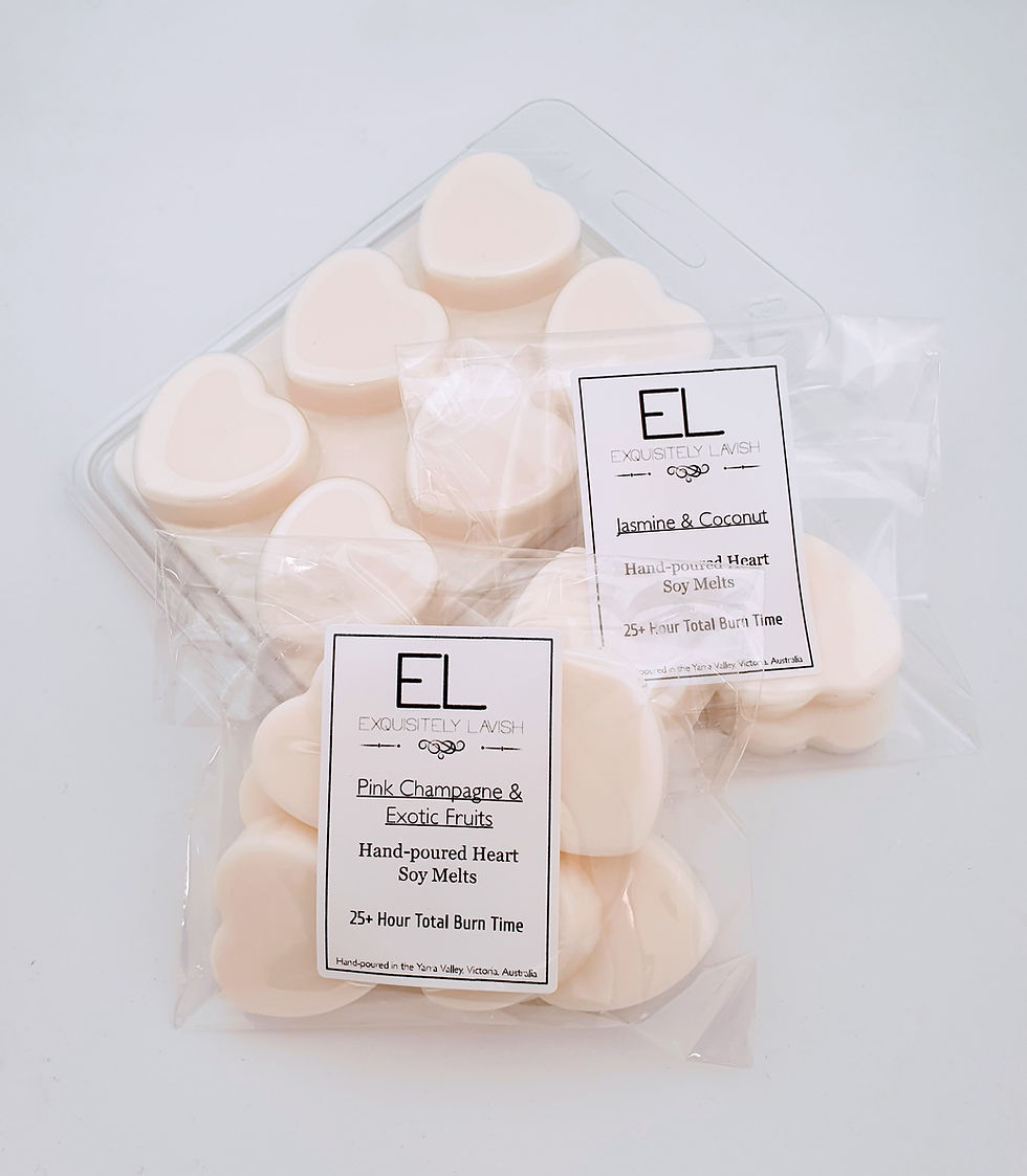 Thumbnail: Heart Shaped Natural Soy Wax Melts