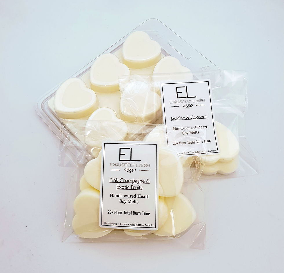 Thumbnail: Heart Shaped Natural Soy Wax Melts