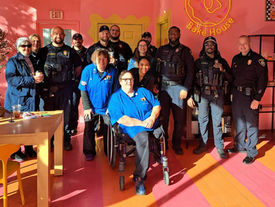 CORAL Has Another Coffee with a Cop