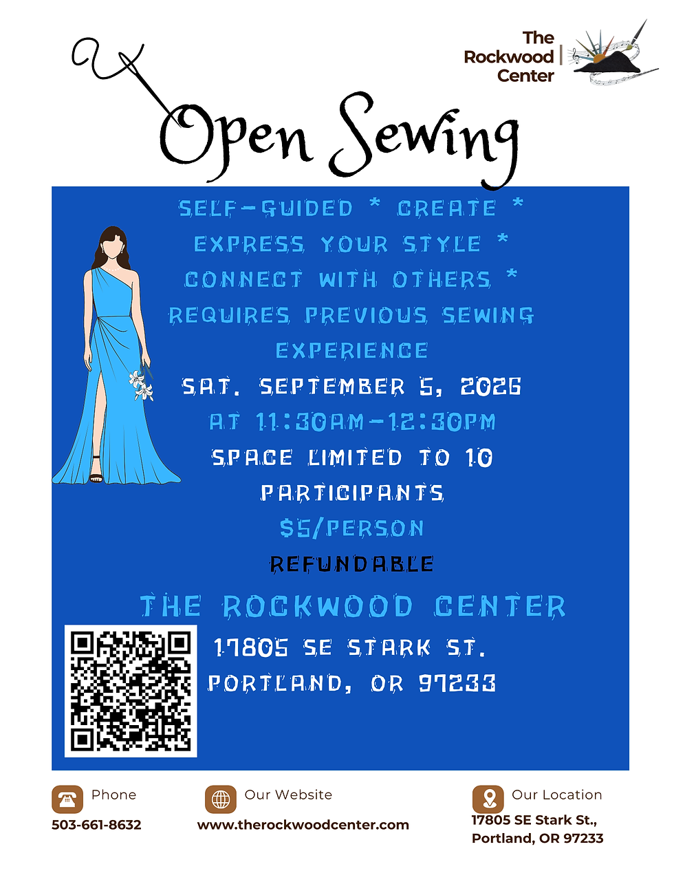 Once A Month Open Sewing
