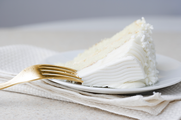Slice Of White Cake
