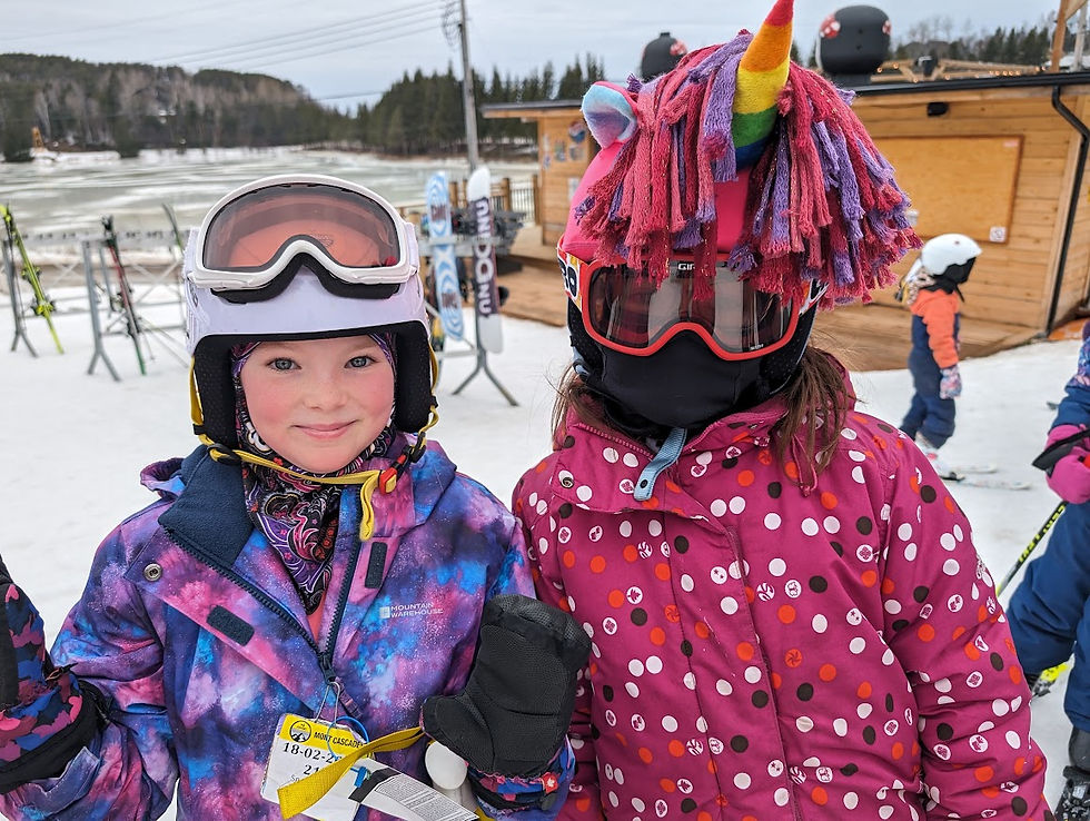 Children at a New Year's Ski & Snowboard Camp