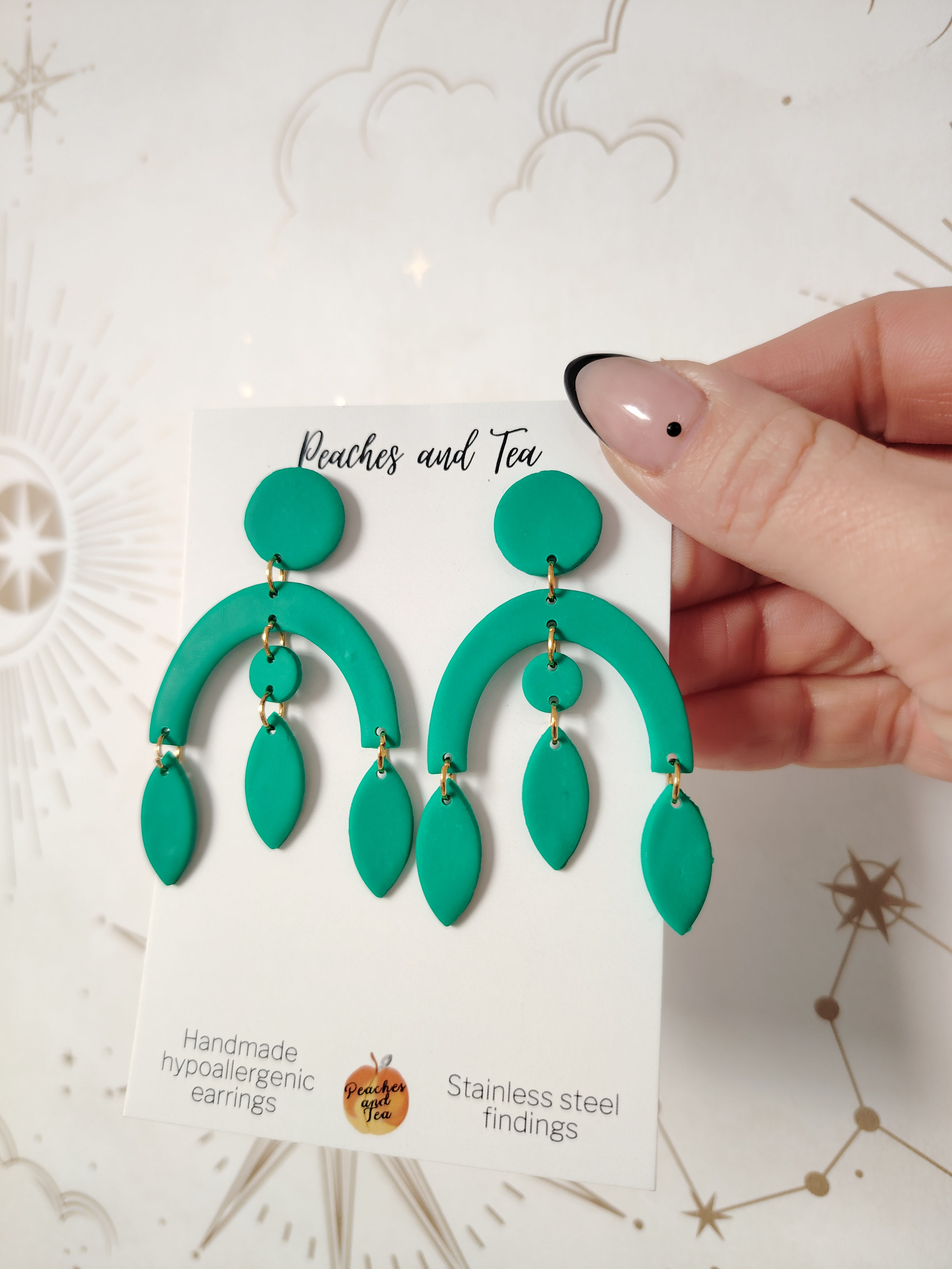Ivy - Emerald & Gold