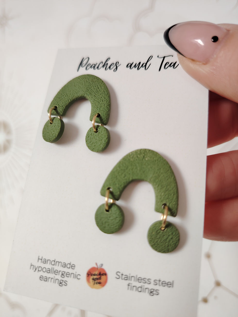 Thumbnail: Martha - Textured Olive & Gold
