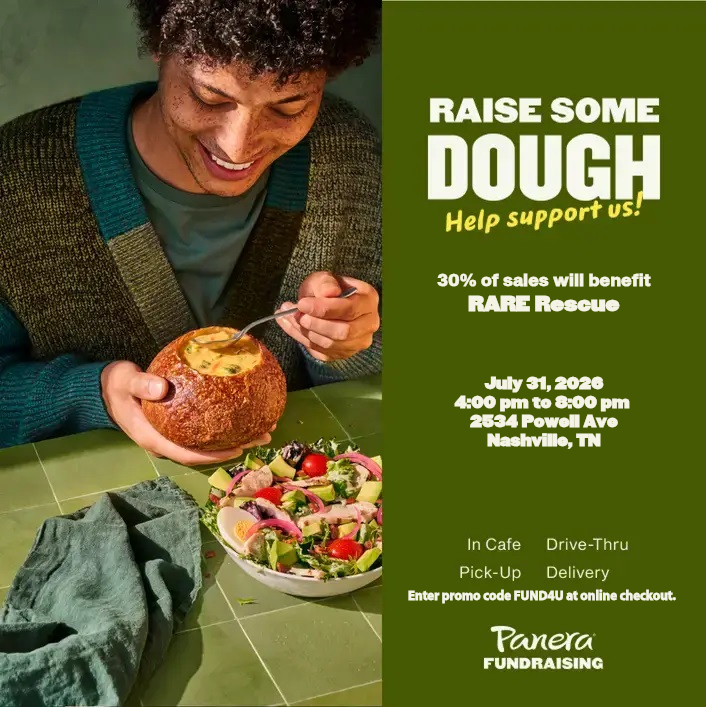 Raise Some Dough for RARE Rescue at Panera Bread! 🐾🥣
