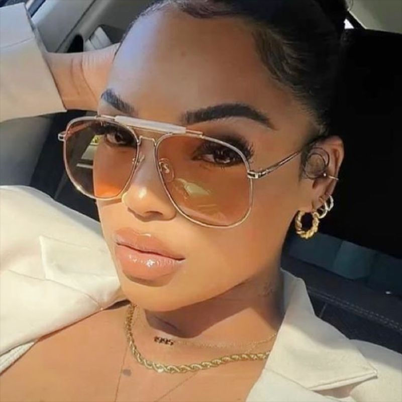 New Classic Pilot Sunglasses Women Men Retro Shades Brand Female Luxury Sun Glas