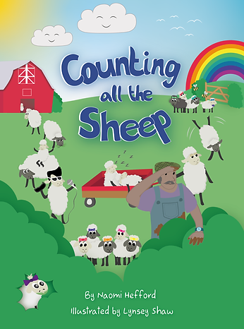 Counting all the Sheep front cover artwork