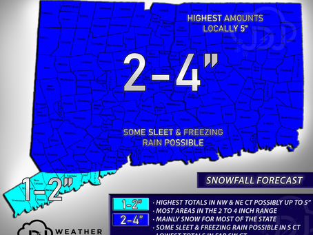 Tuesday-Wednesday Snow forecast.