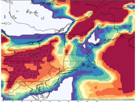 Turning briefly colder, maybe stormier?