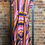Thumbnail: Vintage Striped Sheer Wrap Midi Dress