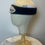 Thumbnail: Vintage Bulldogs Creme and Navy Blue Beanie