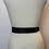 Thumbnail: Unbranded Satin Black Sash Belt