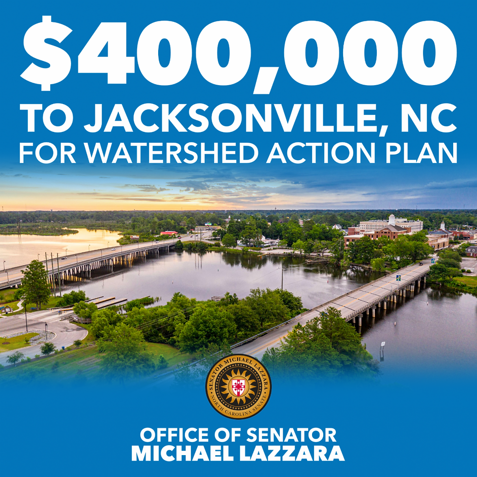 The Onslow Observer Jacksonville Plan Funding, DMV Efficiency, & More... The Onslow Observer Jacksonville Plan Funding, DMV Efficiency, & More...