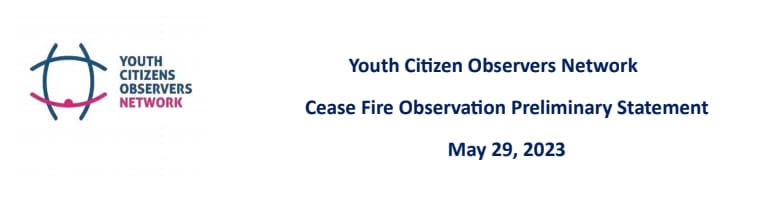 Ceasefire Report, May 22-29, 2023