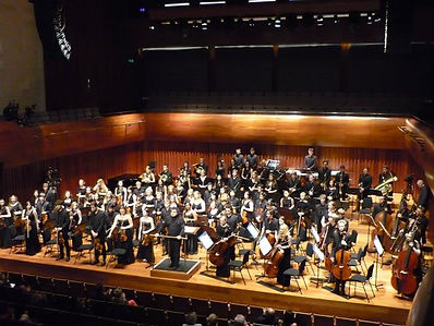 After an amazing concert with Paul Mann's great conducting on Friday night! _)
