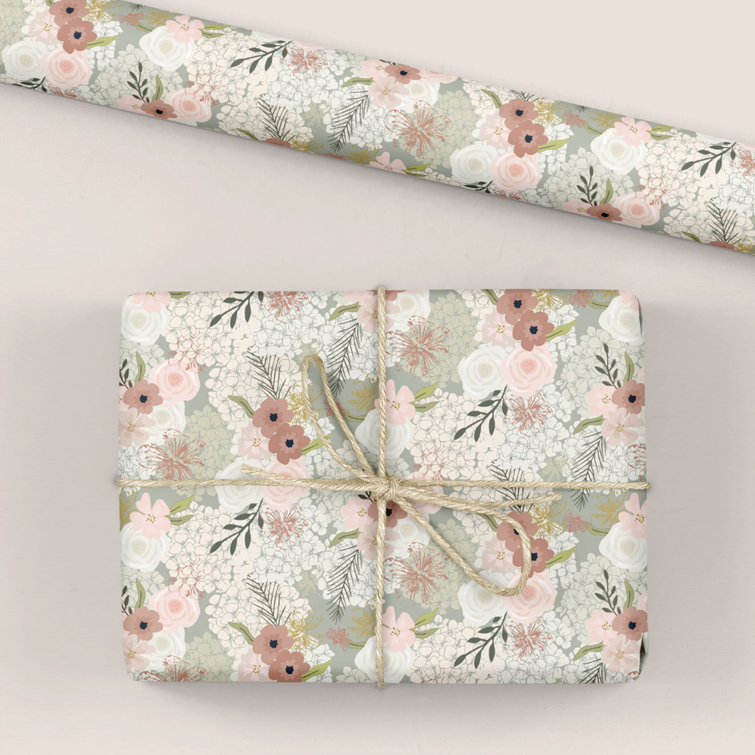 Floral Wrapping Paper / Gift Wrap - Garden Party - Blooms