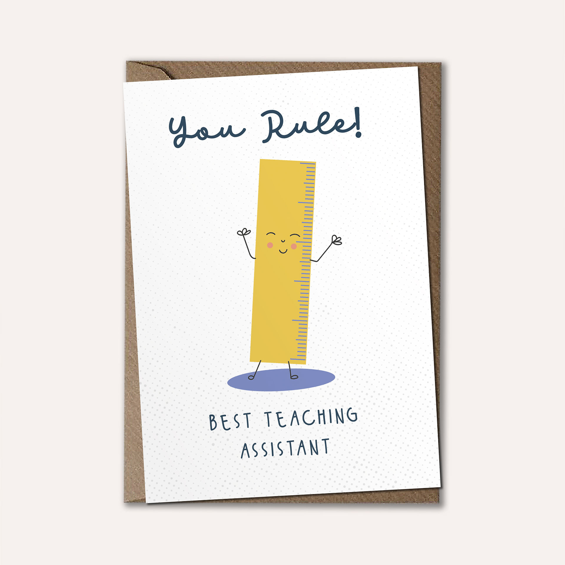 Teachers Assistant card