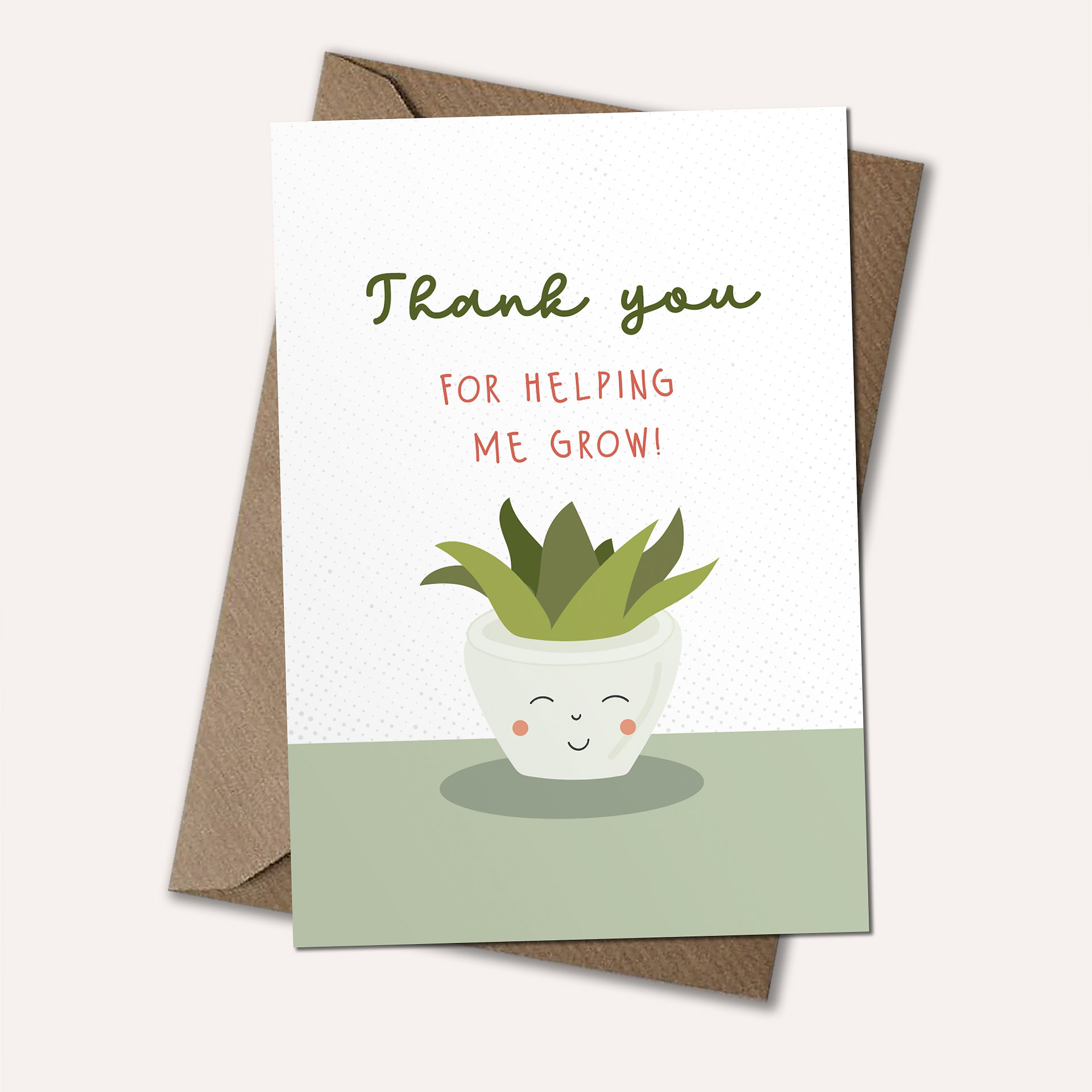 Thank you for helping me grow