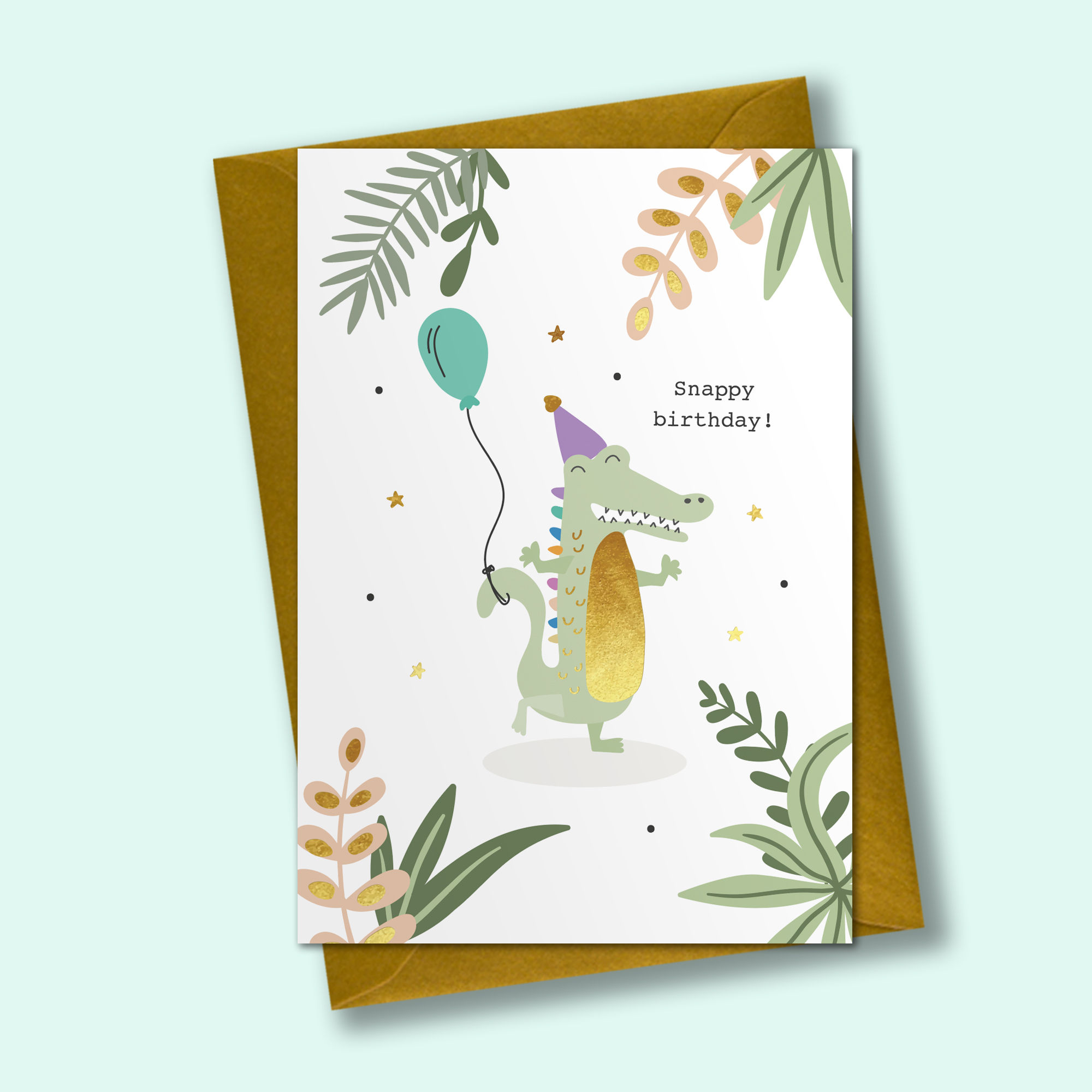Snappy Birthday - Birthday Card, Celebration Card
