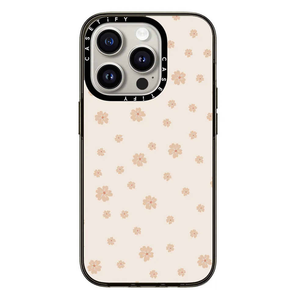 Blooming Marvellous, Soft Polka Florals - Phone Case (Available on CASETiFY)