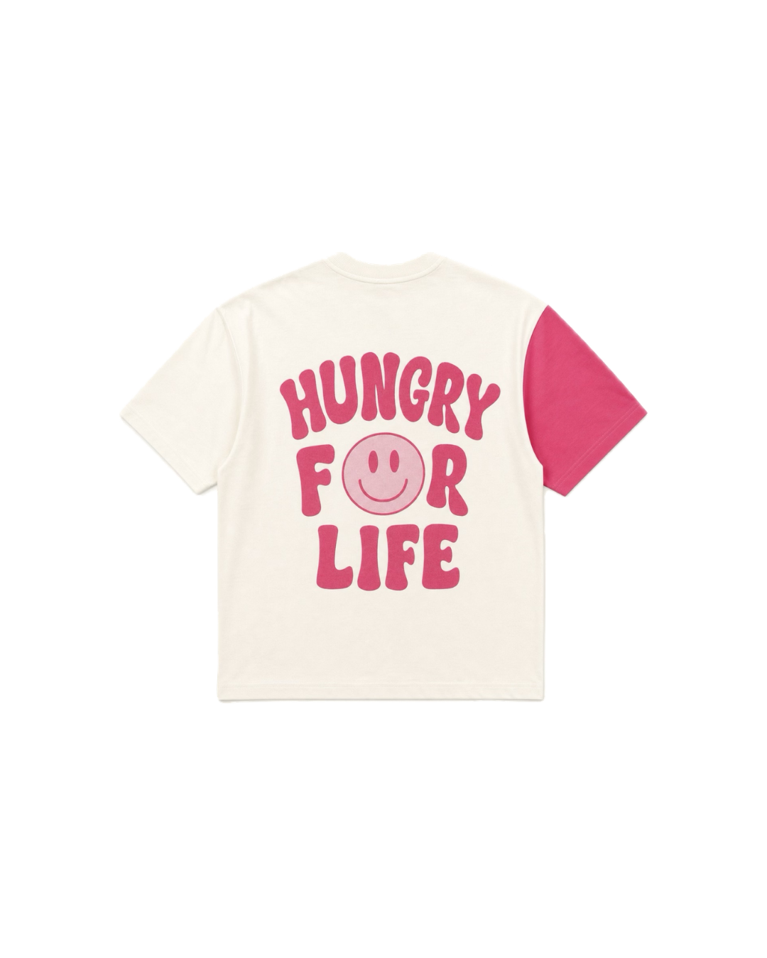 Tee Shirt : "Hungry for Life" Rose