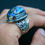 Thumbnail: Handmade Sterling Silver Turquoise Ring – Natural Blue Gemstone, Vintage Style J