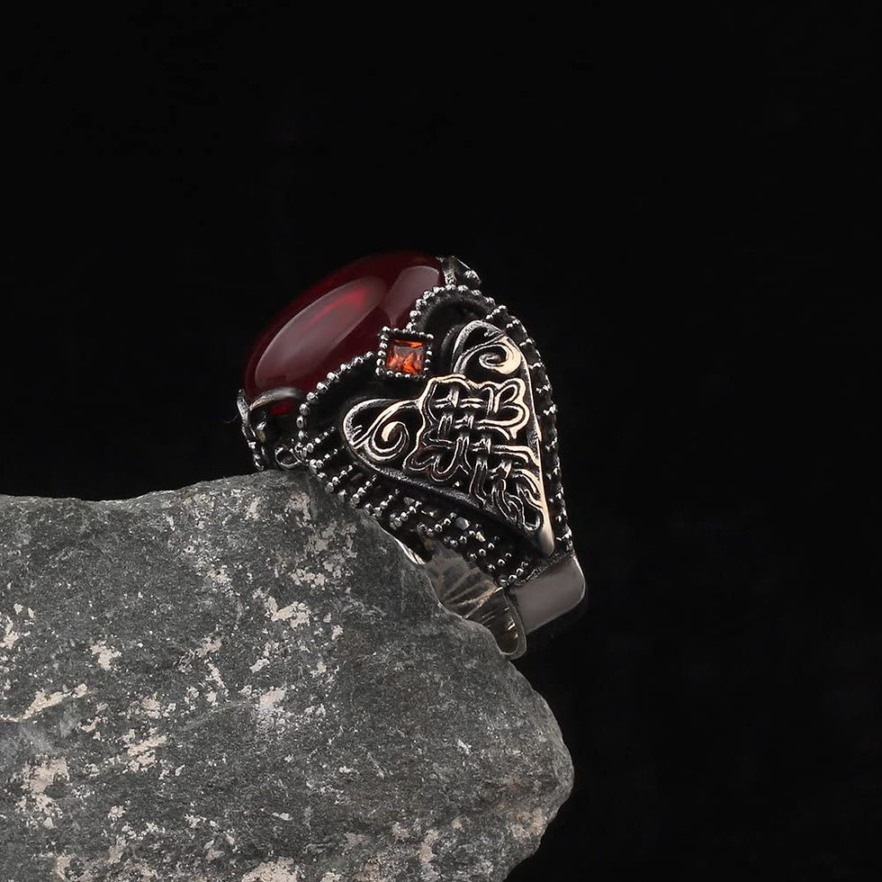 Thumbnail: Ruby Stone Ring,Silver 925k Mens Ring,Handmade Ring,Ruby Stone,Jewelry Gift For