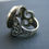 Thumbnail: Vintage Ruby Silver Ring – Handmade 925 Sterling Statement Gift for Him or Her