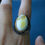 Thumbnail: Vintage Style 925 Sterling Silver Ring with Yemen Agate Stone | Handmade