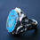 Thumbnail: Turquoise Ring – 925 Sterling Silver Handmade Vintage Style Gemstone Jewelry –