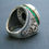 Thumbnail: Handmade Sterling Silver Emerald Ring – Vintage Green Gemstone Jewelry, Unique G