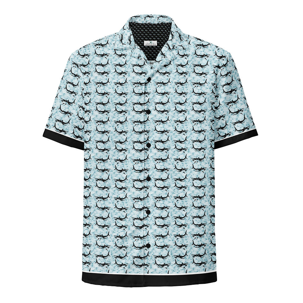 Thumbnail: Shark Frenzy button shirt