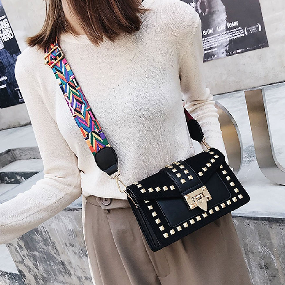 Thumbnail: Betty Shoulder Bag -Velvet Finish