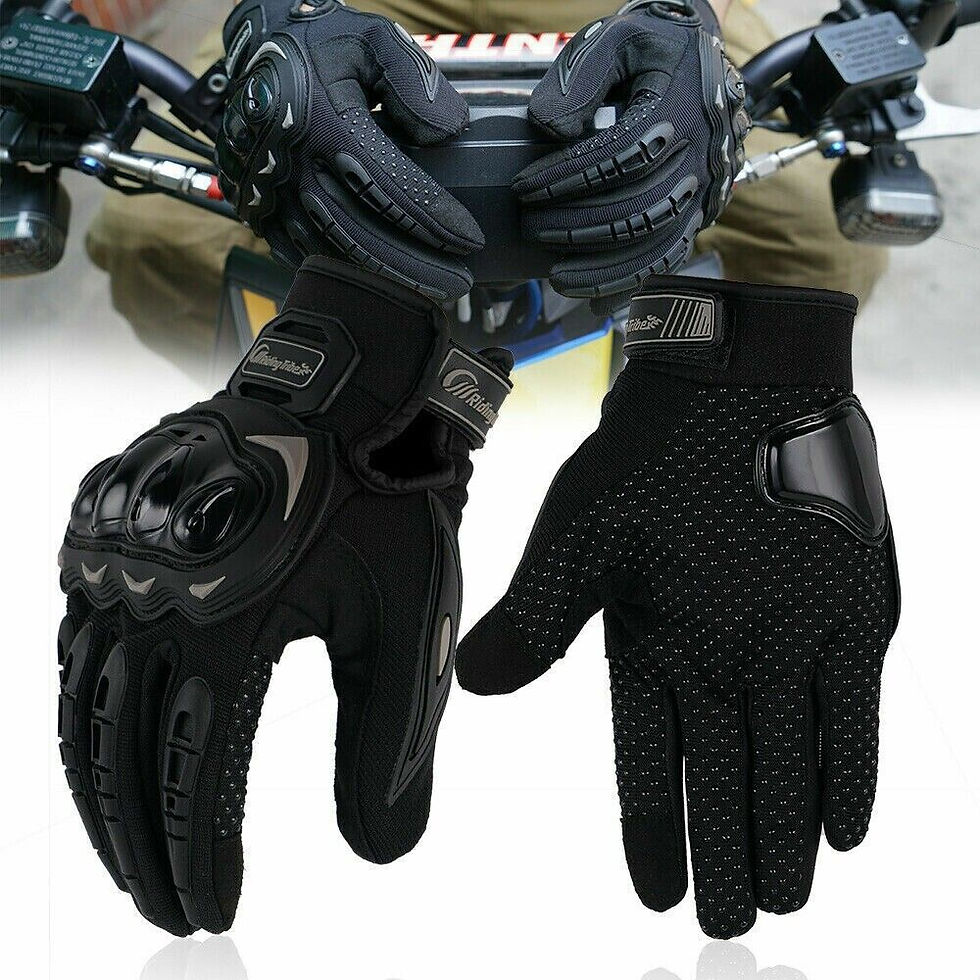 Thumbnail: Racing Motorcycle Motorbike Motocross Riding Dirt Bike Full Finger Sports Gloves