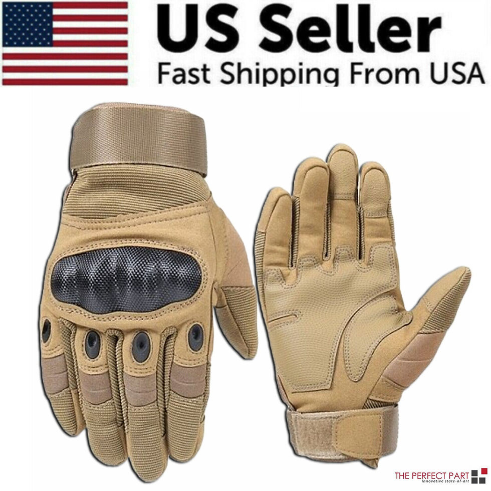 Thumbnail: Tactical Motorcycle Motocross Full Finger Gloves Motorbike Riding Racing Mittens