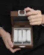 Coffret classique moderne box cadeau de bracelets homme maroc Atelier Botini