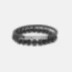 Le Mec Mature double bracelet noir homme Atelier Botini