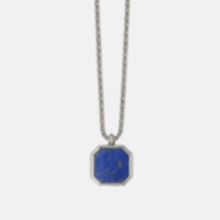 Lapis Octogone collier homme Atelier Botini