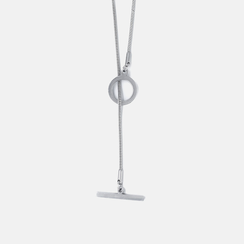 Miniature : Primetime collier argenté homme Atelier Botini
