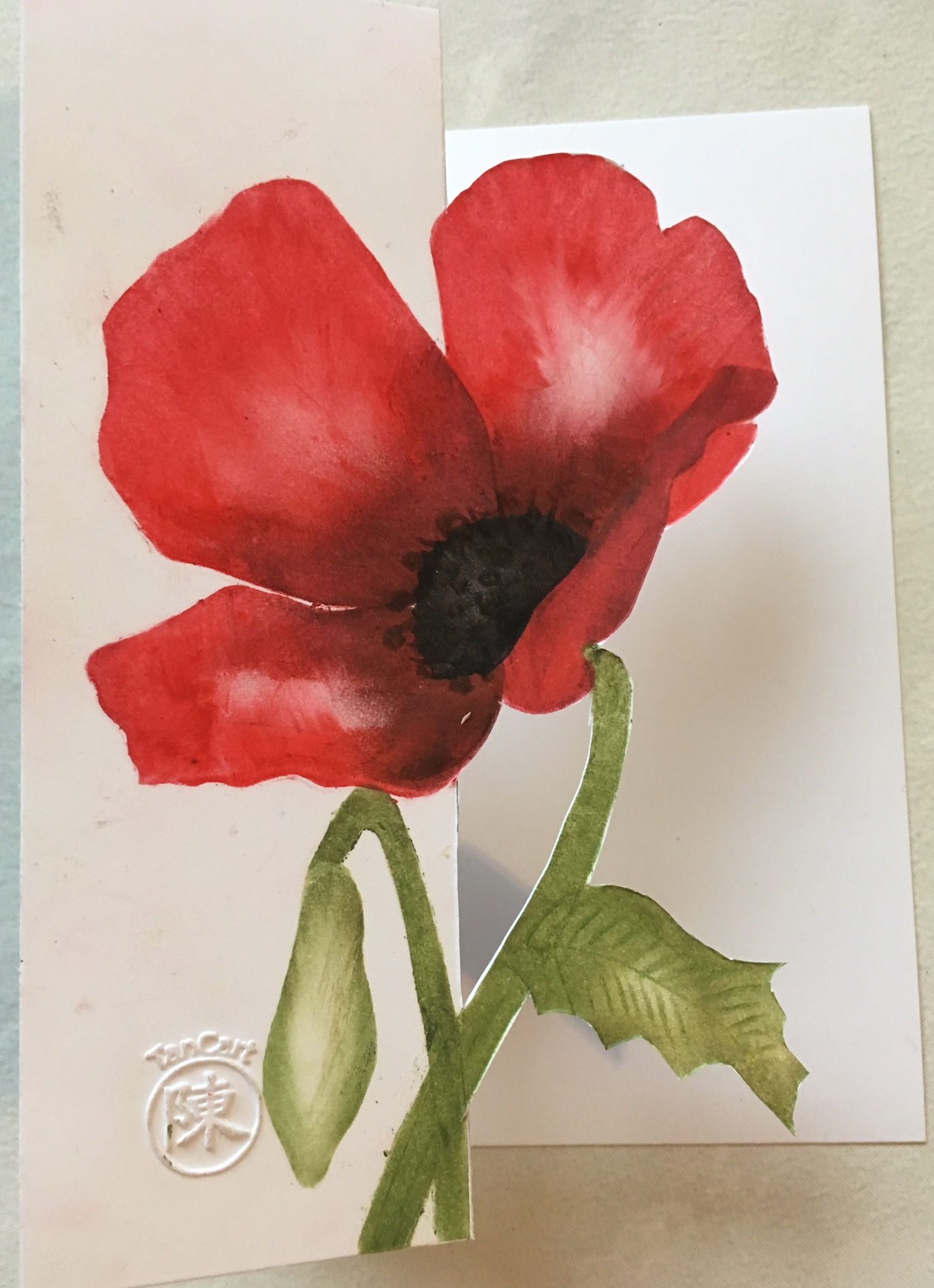 kant en klare vingerveegkunst kaarten inclusief envelop