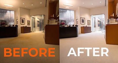 Commercial Carpet Cleaning Before and After