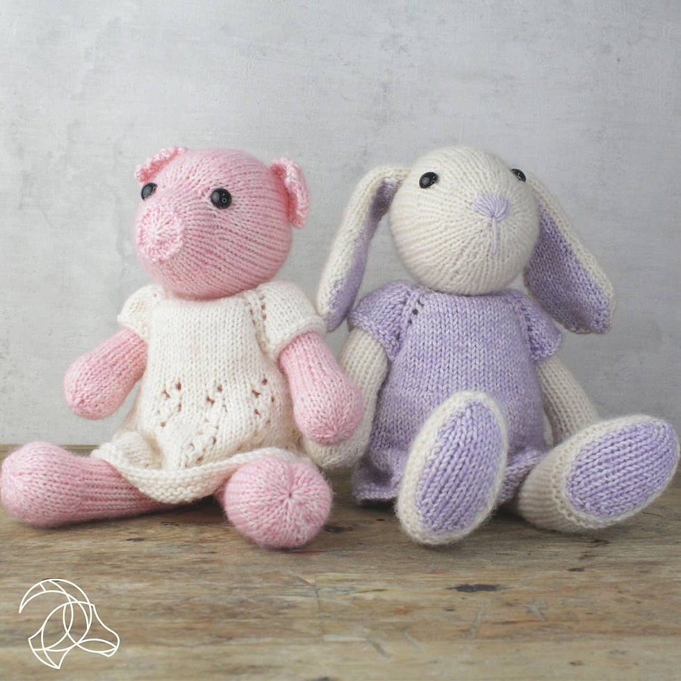 Thumbnail: DIY Knitting Kit - Chloe Hare
