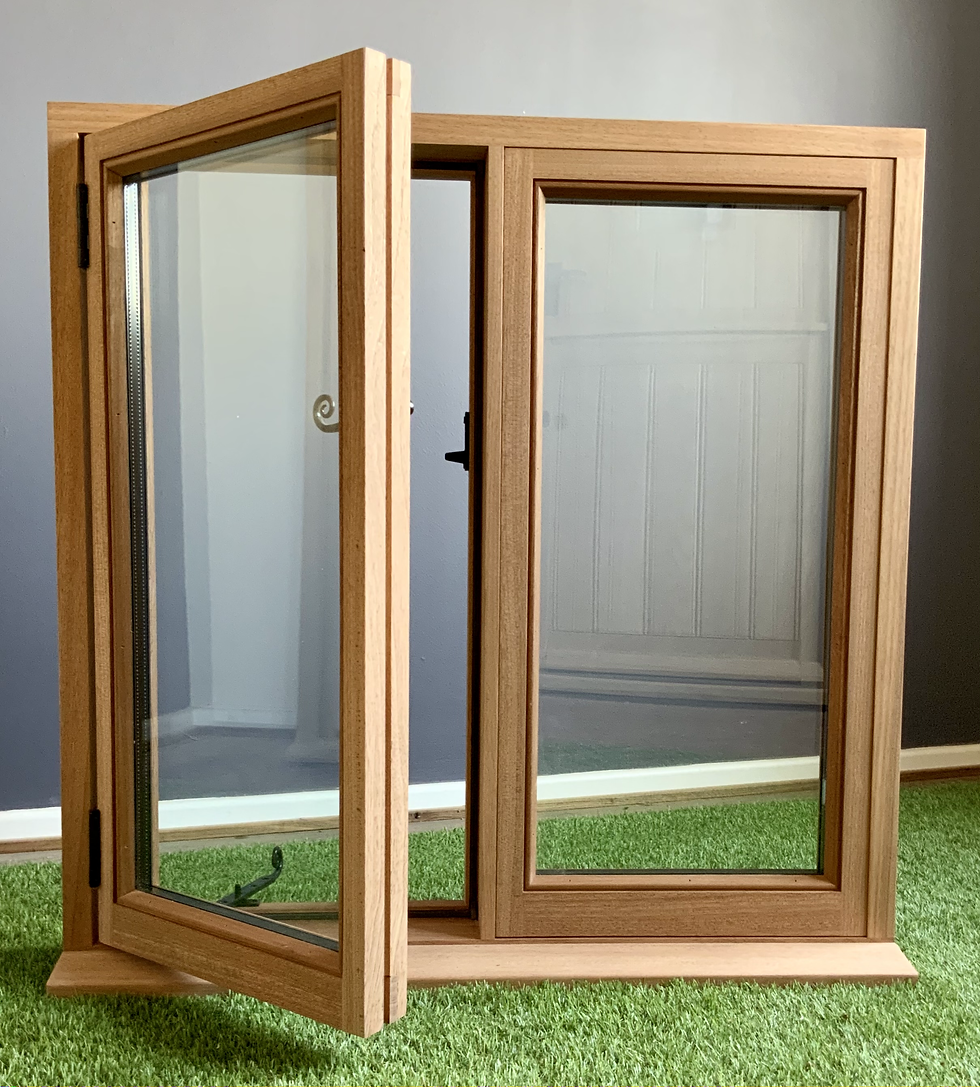 Thumbnail: hardwood traditional casement window solid wood windows