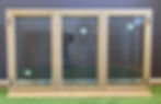 oak flat pack window