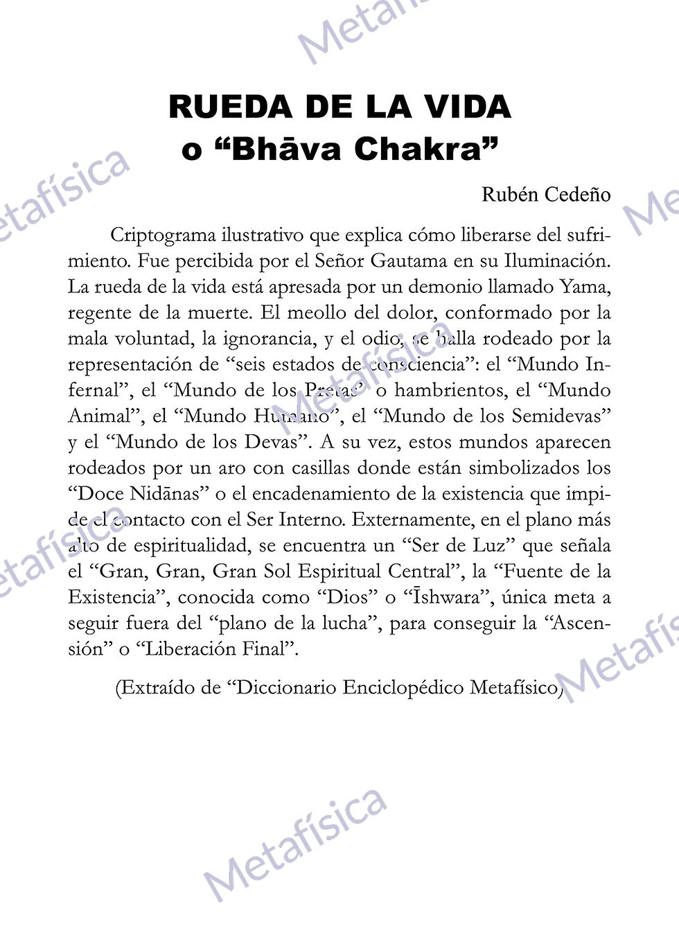 Thumbnail: Rueda de la Vida o “Bhāva Chakra”