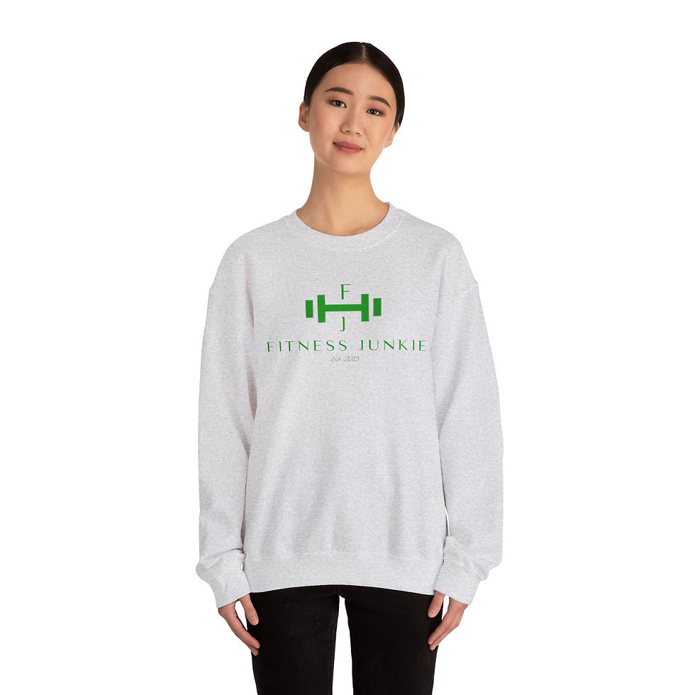 Thumbnail: Fitness Junkie Sweatshirt — "Let’s Get It!" Crewneck